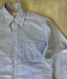 他の写真2: 70'S BROOKS BROTHERS "MAKERS" 6ボタン オックスフォード BDシャツ ブルー USA製 (VINTAGE)