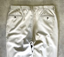 他の写真3: 90'S RALPH LAUREN ツータック トロピカルウールパンツ ライトベージュ イタリア製 (VINTAGE)