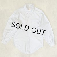 70'S BROOKS BROTHERS "MAKERS" 6ボタン オックスフォード BDシャツ ブルー USA製 (VINTAGE)