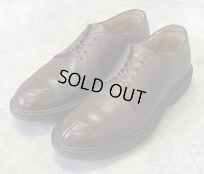 画像1: ALDEN "CAPE COD COLLECTION" 7118S Uチップ レザーシューズ ブラウン USA製 (USED)