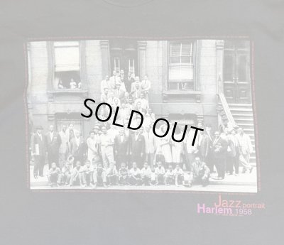 画像3: 90'S ART KANE "HARLEM 1958" FOTOFOLIO シングルステッチ 半袖 Tシャツ ブラック (DEADSTOCK)