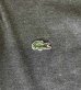 画像3: 80'S CHEMISE LACOSTE 長袖 ポロシャツ ダークグレーヘザー フランス製 (VINTAGE) (3)