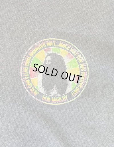 画像3: 90'S BOB MARLEY "POSITIVE VIBRATION" 両面プリント シングルステッチ 半袖 Tシャツ ブラック USA製 (VINTAGE)
