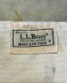 画像2: 80'S LL Bean 2色タグ キャンバス トートバッグ レッド/オフホワイト USA製 (VINTAGE) (2)