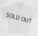 01'S PATAGONIA オーガニックコットン 半袖 ACシャツ チェック柄 ポルトガル製 (VINTAGE)