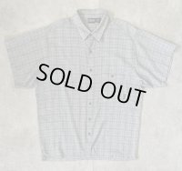 01'S PATAGONIA オーガニックコットン 半袖 ACシャツ チェック柄 ポルトガル製 (VINTAGE)