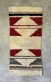 画像1: オールド ナバホ ウールラグ 79cm x 40cm (VINTAGE) (1)