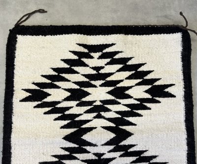 画像2: オールド ナバホ ウールラグ 53cm x 44cm (VINTAGE)