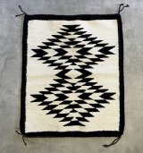 オールド ナバホ ウールラグ 53cm x 44cm (VINTAGE)
