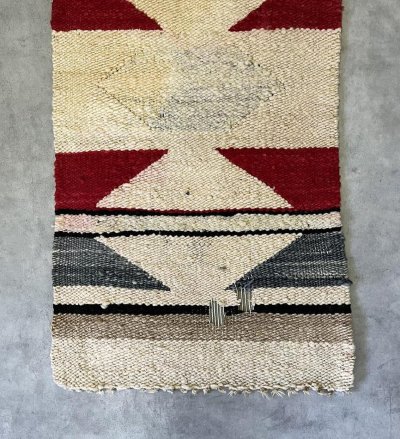 画像3: オールド ナバホ ウールラグ 79cm x 40cm (VINTAGE)