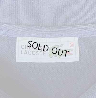 画像2: 80'S CHEMISE LACOSTE ポロシャツ ネイビー フランス製 (VINTAGE)