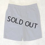 90'S J.CREW 旧タグ チノショーツ ネイビー USA製 (VINTAGE)