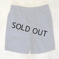90'S J.CREW 旧タグ チノショーツ ネイビー USA製 (VINTAGE)