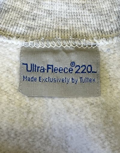 画像2: 90'S ULTRA FLEECE 220 by TULTEX ラグランスリーブ 半袖 スウェットシャツ ヘザーグレー (VINTAGE)