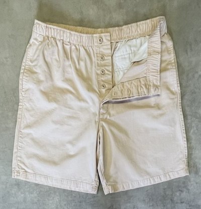 画像3: 90'S J.CREW 旧タグ チノショーツ ベージュ USA製 (VINTAGE)