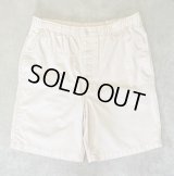 90'S J.CREW 旧タグ チノショーツ ベージュ USA製 (VINTAGE)