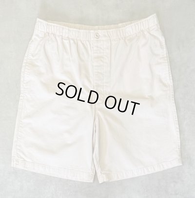 画像1: 90'S J.CREW 旧タグ チノショーツ ベージュ USA製 (VINTAGE)