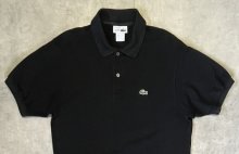 他の写真1: 80'S CHEMISE LACOSTE ポロシャツ ブラック フランス製 (VINTAGE)