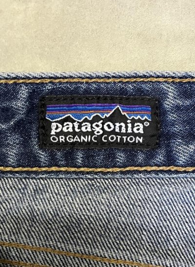 画像2: 00'S PATAGONIA オーガニックコットン 5ポケット デニム インディゴ (VINTAGE)