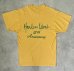 画像4: 90'S HARLEM WEEK 15th ANNIVERSARY シングルステッチ 両面プリント 半袖 Tシャツ イエロー USA製 (VINTAGE) (4)