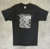 画像1: 90'S CAFFEINE シングルステッチ 半袖 Tシャツ ブラック USA製 (VINTAGE) (1)