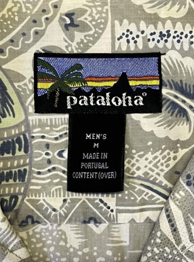 画像2: 90'S PATAGONIA "PATALOHA" コットン 半袖 アロハシャツ 総柄 ポルトガル製 (VINTAGE)