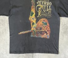 他の写真3: 90'S JETHRO TULL "25th ANNIVERSARY TOUR" 両面プリント シングルステッチ 半袖 Tシャツ フェードブラック (VINTAGE)