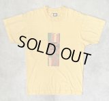 90'S HARLEM WEEK 15th ANNIVERSARY シングルステッチ 両面プリント 半袖 Tシャツ イエロー USA製 (VINTAGE)