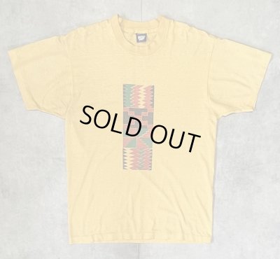 画像1: 90'S HARLEM WEEK 15th ANNIVERSARY シングルステッチ 両面プリント 半袖 Tシャツ イエロー USA製 (VINTAGE)