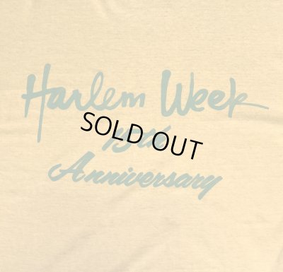 画像5: 90'S HARLEM WEEK 15th ANNIVERSARY シングルステッチ 両面プリント 半袖 Tシャツ イエロー USA製 (VINTAGE)