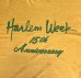 画像5: 90'S HARLEM WEEK 15th ANNIVERSARY シングルステッチ 両面プリント 半袖 Tシャツ イエロー USA製 (VINTAGE) (5)
