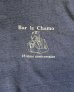 画像3: 90'S BAR LE CHAMO シングルステッチ 半袖 Tシャツ フェードネイビー (VINTAGE) (3)