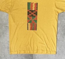 他の写真3: 90'S HARLEM WEEK 15th ANNIVERSARY シングルステッチ 両面プリント 半袖 Tシャツ イエロー USA製 (VINTAGE)