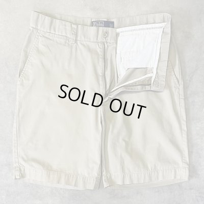画像3: 90'S RALPH LAUREN ノープリーツ チノショーツ ベージュ (VINTAGE)