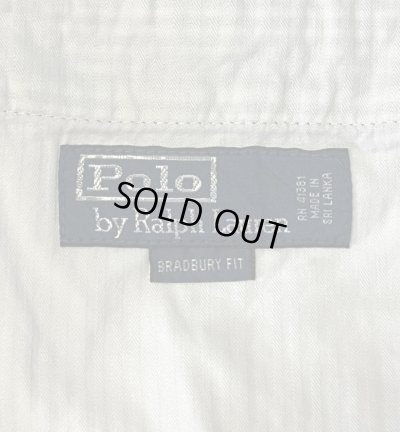 画像2: 90'S RALPH LAUREN ノープリーツ シアサッカーショーツ ストライプ (VINTAGE)