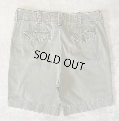 画像5: 90'S RALPH LAUREN ノープリーツ ミリタリーチノショーツ オリーブ (VINTAGE)