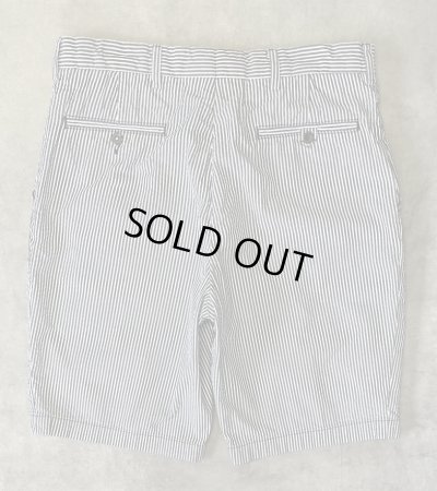 画像5: 90'S RALPH LAUREN ノープリーツ シアサッカーショーツ ストライプ (VINTAGE)