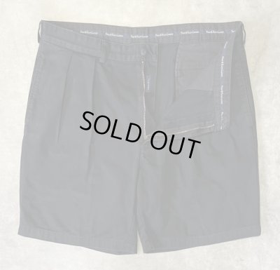 画像3: 90'S RALPH LAUREN "TYLER SHORT" ツープリーツ チノショーツ ブラック (VINTAGE)