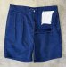 画像3: 90'S RALPH LAUREN "ボックスロゴ" ツープリーツ チノショーツ ダークブルー (VINTAGE) (3)