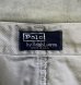画像2: 90'S RALPH LAUREN "ボックスロゴ" ツープリーツ チノパンツ ベージュ USA製 (VINTAGE) (2)