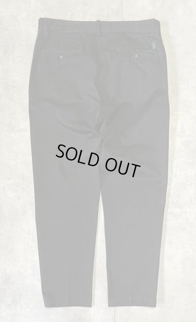 画像3: 90'S RALPH LAUREN "ETHAN PANT" ツープリーツ チノパンツ ブラック (VINTAGE)