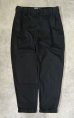 画像1: 90'S RALPH LAUREN "HAMMOND PANT" ツープリーツ チノパンツ ブラック (VINTAGE) (1)