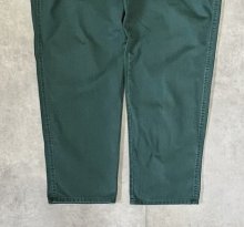他の写真2: 90'S RALPH LAUREN "ボックスロゴ" ツープリーツ チノパンツ ダークグリーン USA製 (VINTAGE)