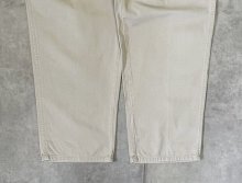 他の写真2: 90'S RALPH LAUREN "ボックスロゴ" ツープリーツ チノパンツ ライトベージュ (VINTAGE)