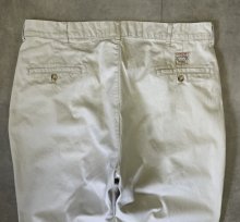 他の写真3: 90'S RALPH LAUREN "ボックスロゴ" ツープリーツ チノパンツ オフホワイト (VINTAGE)