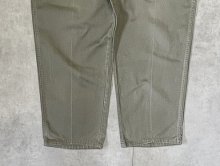 他の写真2: 90'S RALPH LAUREN "ボックスロゴ" ツープリーツ チノパンツ カーキ USA製 (VINTAGE)
