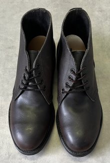 他の写真1: 90'S アメリカ軍 US NAVY "CRADDOCK TERRY INC製" スチールトゥ レザー チャッカブーツ ブラック (DEADSTOCK)