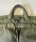 画像4: 80'S アメリカ軍 USAF フライヤーズ ヘルメットバッグ ROBINブラスジップ (VINTAGE) (4)