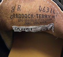 他の写真2: 90'S アメリカ軍 US NAVY "CRADDOCK TERRY INC製" スチールトゥ レザー チャッカブーツ ブラック (DEADSTOCK)