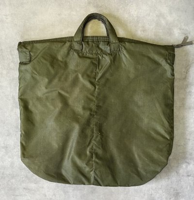 画像7: 80'S アメリカ軍 USAF フライヤーズ ヘルメットバッグ ROBINブラスジップ (VINTAGE)